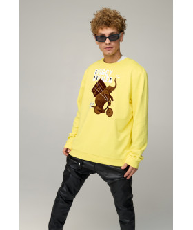 Свитшот мужской OVERSIZE /no flis/