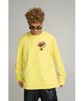 Світшот чоловічий OVERSIZE /no flis/