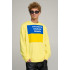 Світшот чоловічий OVERSIZE /no flis/