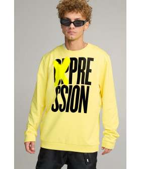 Світшот чоловічий OVERSIZE /no flis/