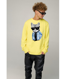 Світшот чоловічий OVERSIZE /no flis/