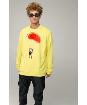 Світшот чоловічий OVERSIZE /no flis/