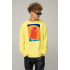 Світшот чоловічий OVERSIZE /no flis/