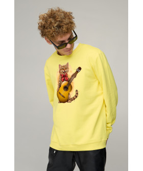 Sweatshirt men's OVERSIZE /no flis/