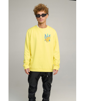 Sweatshirt men's OVERSIZE /no flis/