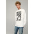 Світшот чоловічий OVERSIZE /no flis/