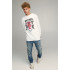Світшот чоловічий OVERSIZE /no flis/