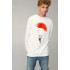 Sweatshirt men's OVERSIZE /no flis/