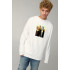Свитшот мужской OVERSIZE /no flis/