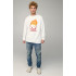 Sweatshirt men's OVERSIZE /no flis/