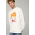 Sweatshirt men's OVERSIZE /no flis/