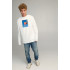 Sweatshirt men's OVERSIZE /no flis/