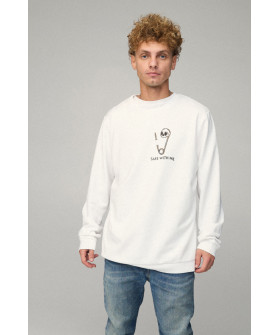Свитшот мужской OVERSIZE /no flis/