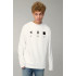 Світшот чоловічий OVERSIZE /no flis/