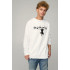 Sweatshirt men's OVERSIZE /no flis/