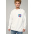 Sweatshirt men's OVERSIZE /no flis/