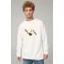 Світшот чоловічий OVERSIZE /no flis/