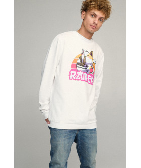 Світшот чоловічий OVERSIZE /no flis/