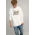 Sweatshirt men's OVERSIZE /no flis/