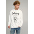 Світшот чоловічий OVERSIZE /no flis/