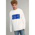 Світшот чоловічий OVERSIZE /no flis/