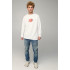 Sweatshirt men's OVERSIZE /no flis/