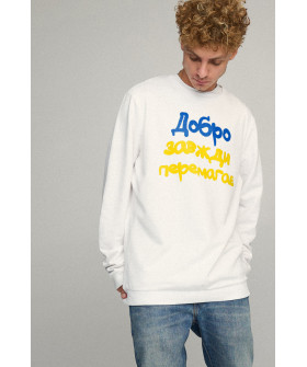 Sweatshirt men's OVERSIZE /no flis/