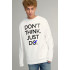 Світшот чоловічий OVERSIZE /no flis/