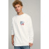 Sweatshirt men's OVERSIZE /no flis/