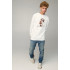 Sweatshirt men's OVERSIZE /no flis/