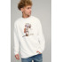 Sweatshirt men's OVERSIZE /no flis/
