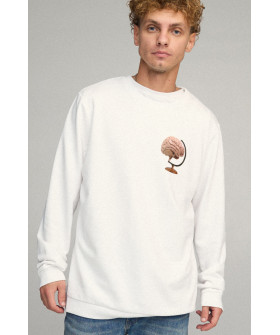 Світшот чоловічий OVERSIZE /no flis/