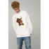 Світшот чоловічий OVERSIZE /no flis/