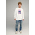 Світшот чоловічий OVERSIZE /no flis/