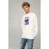 Світшот чоловічий OVERSIZE /no flis/