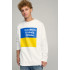 Sweatshirt men's OVERSIZE /no flis/