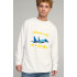 Світшот чоловічий OVERSIZE /no flis/