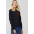 Women's sweatshirt basic /no flis/