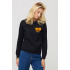 Women's sweatshirt basic /no flis/