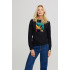 Women's sweatshirt basic /no flis/