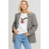 Women's sweatshirt basic /no flis/