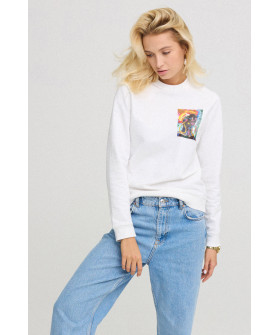 Women's sweatshirt basic /no flis/ 