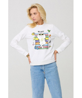Women's sweatshirt basic /no flis/ 
