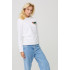 Women's sweatshirt basic /no flis/