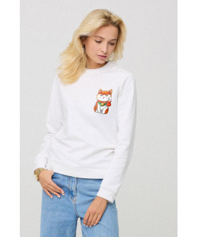 Women's sweatshirt basic /no flis/ 