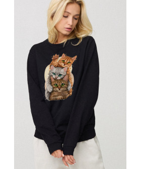 Світшот жіночий oversize  /no flis/ 
