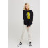 Свитшот женский oversize /no flis/ 