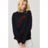 Свитшот женский oversize /no flis/ 