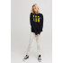 Свитшот женский oversize /no flis/ 
