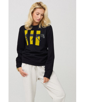 Свитшот женский oversize /no flis/ 